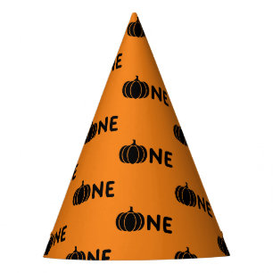 Chapeaux De Fêtes Un Citrouille automne Halloween 1er anniversaire