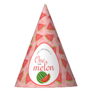 Chapeaux De Fêtes Un dans un melon 1er Birthday Watermelon