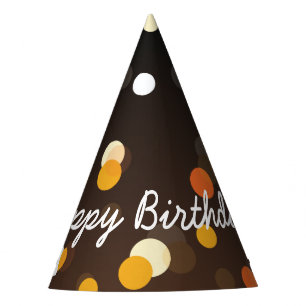Chapeaux De Fêtes Un joyeux anniversaire dans les parkles