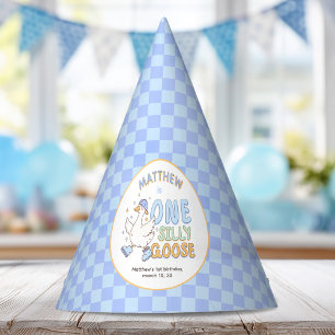 Chapeaux De Fêtes Un Joyeux Fou Premier Anniversaire Garçon Rétro