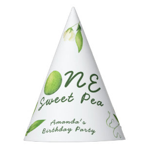 Chapeaux De Fêtes Un premier anniversaire de Sweet Pea