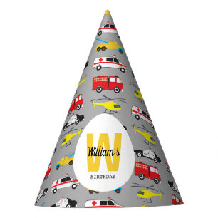 Chapeaux De Fêtes Véhicules d'urgence personnalisés Transport