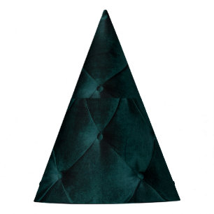 Chapeaux De Fêtes Velvet Green : Élégance textile malachite