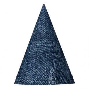 Chapeaux De Fêtes Vieux denim déchiré : texture de jeans.