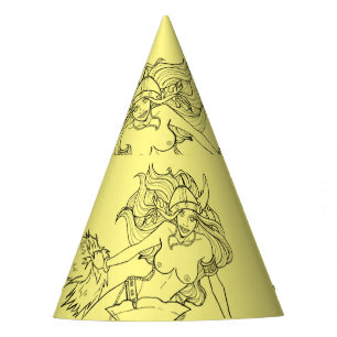 Chapeaux De Fêtes Viking Mermaid Warrior Thunder_Cove
