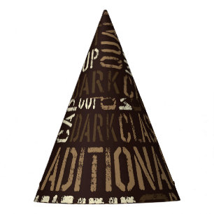 Chapeaux De Fêtes Vintage café expérience Motif sans couture