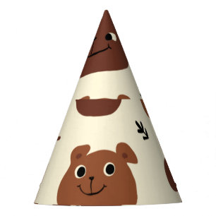 Chapeaux De Fêtes Visage drôle d'ours