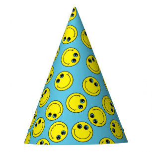 Chapeaux De Fêtes Visages jaunes
