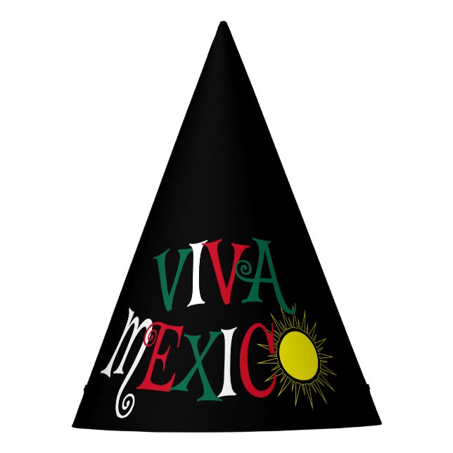 Chapeaux De Fêtes Viva Mexico (Devant)