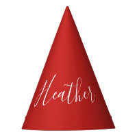 Votre script blanc personnalisé en rouge