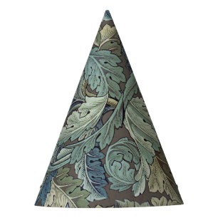 Chapeaux De Fêtes William Morris Acanthus Sage Fleur Floral Botaniqu