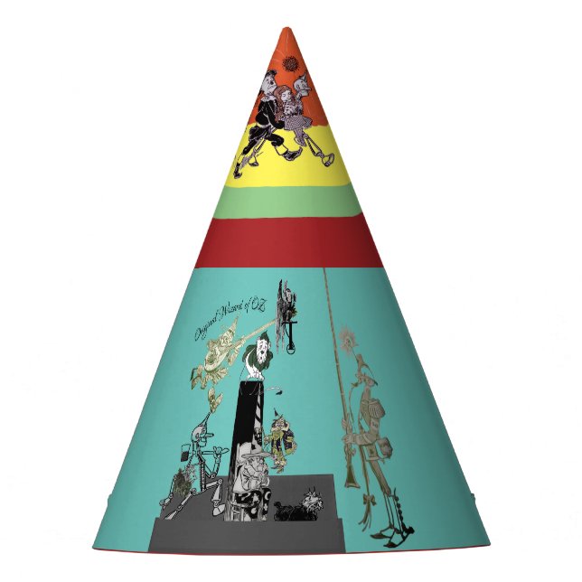 Chapeaux De Fêtes Wizard of OZ Authentic Illustrations Party | (Devant)