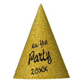 Chapeaux De Fêtes Yellow New Year Party
