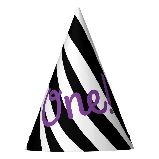 Chapeaux De Fêtes Zebra Imprimer Anniversaire Fête Enfants (Devant)