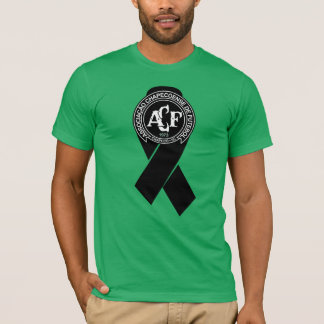 Chapecoense schwarzes Band T-Shirt