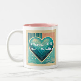 Chapel Hill Heart Coffee Tasse