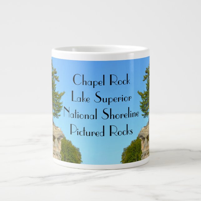 Chapel Rock Jumbo-Tasse (Vorderseite)