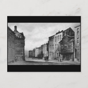 Chapel Street, Liverpool, 1797 Postkarte