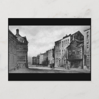 Chapel Street, Liverpool, 1797 Postkarte