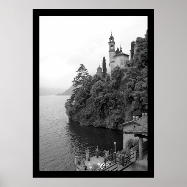 Chapel View B&W Poster (Vorne)