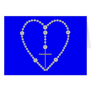 Chapelet de diamant - grêle Mary complètement de