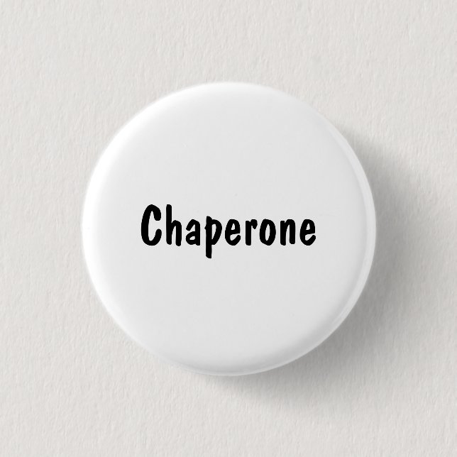 Chaperone Button (Vorderseite)