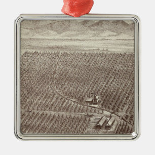 Chapin Frucht-Ranch Ornament Aus Metall