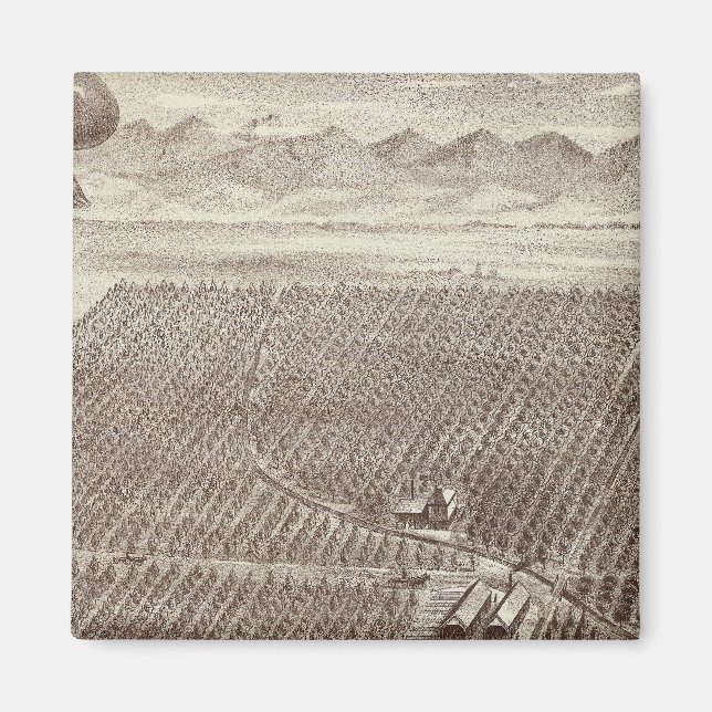 Chapin Fruit Ranch Magnet (Vorne)