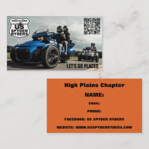 Chapitre High Plains - Cartes de visite 2