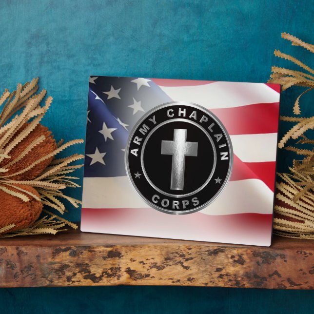 Chaplain Corps Fotoplatte (Seite)