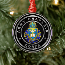 Chaplain Corps Ornament Aus Metall