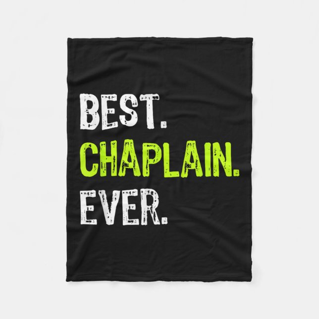 Chaplain Ever  Fleecedecke (Vorderseite)