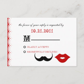 CHAPLIN - APPRED RSVP KARTE