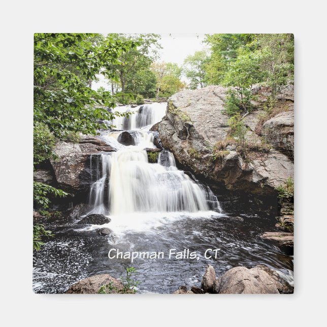 Chapman Falls, East Haddam, CT Magnet (Vorne)