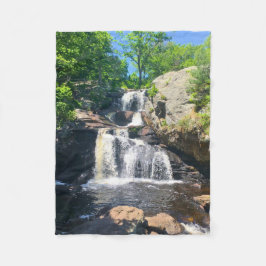 Chapman Falls Gelassenheit Fleecedecke