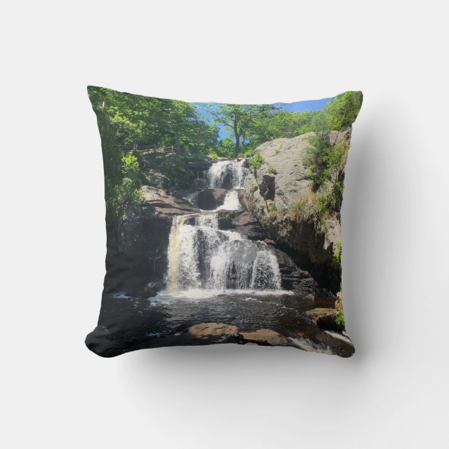 Chapman Falls Kissen (Vorderseite)