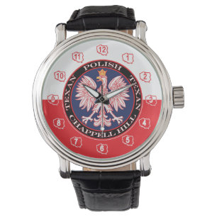 Chappell Hill Round Polish Texan Armbanduhr