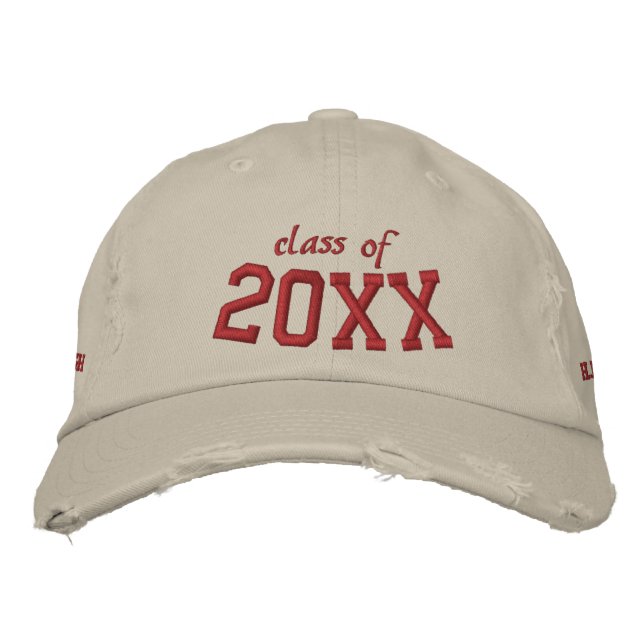 Chaque année personnalisée brodée Casquette de dip (Devant)