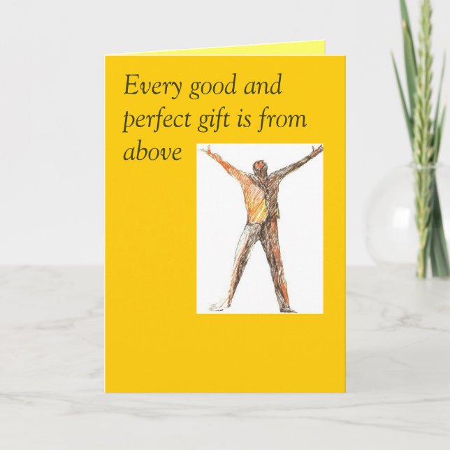 Chaque bonne et parfaite carte de fête des pères (Devant)