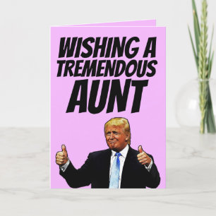 CHAQUE CARTE D'ANNIVERSAIRE, CARTES DONALD TRUMP