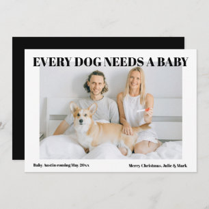 Chaque Chien A Besoin D'Une Faire-part De Grossess