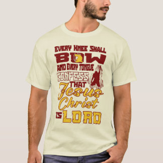 Chaque Genou Va Bow T-shirt