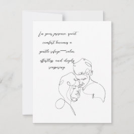 Chaque jour avec des cartes d'amour au coeur