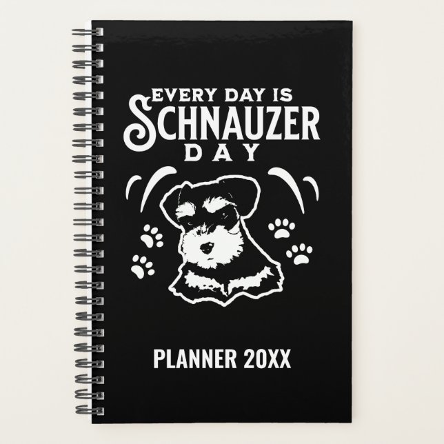 Chaque jour est la journée Schnauzer (Devant)