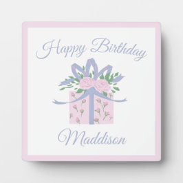 Chaque jour est un cadeau Anniversaire Plaque avec