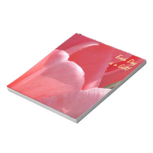 Chaque jour est un cadeau ! blocs-notes Tulipes ro