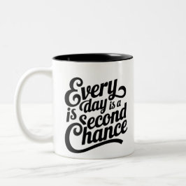 Chaque jour est une chance - Mug d'art mathématiqu