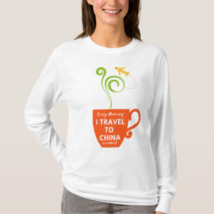 Chaque matin je voyage au T-shirt de l'EEL de la