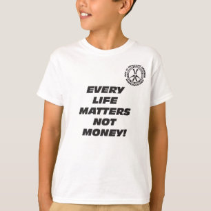 Chaque vie de l'enfant importe T-shirt