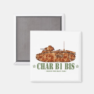 Char B1 bis Zweiter Weltkrieg französischer schwer Magnet